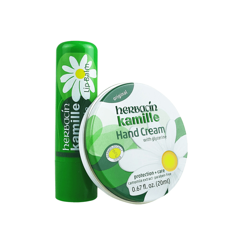 小甘菊敏感修护唇膏48g经典护手霜20ml组合装