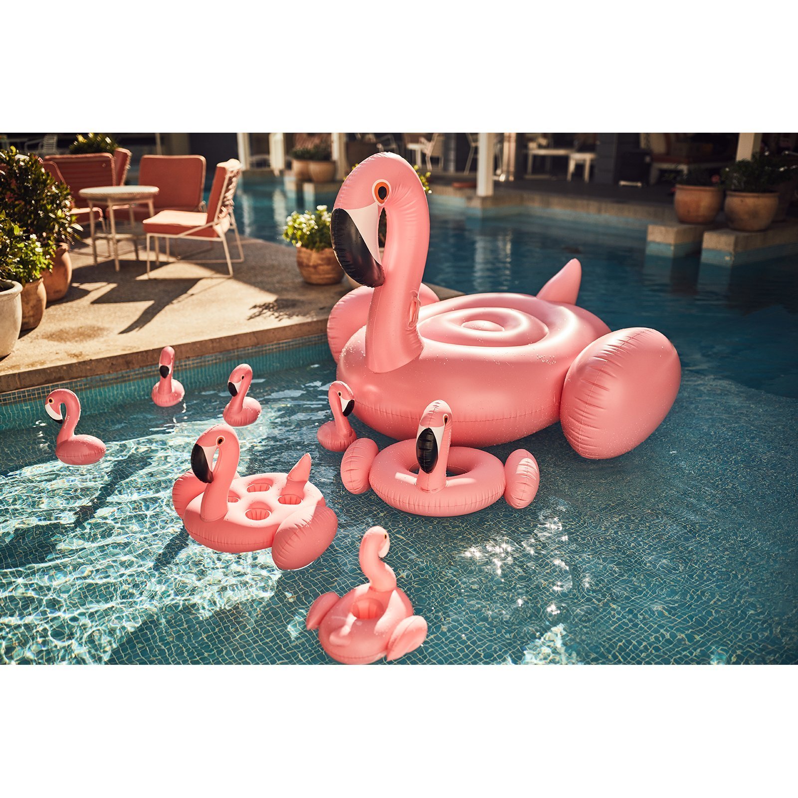 直邮】sunnylife kiddy float flamingo ss18 3-6 岁 火烈鸟游泳圈